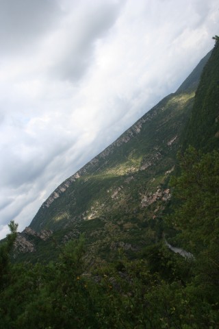 Vu du village Du cause noir